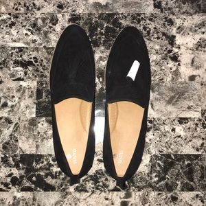 Landrey-Lea loafer in black suede